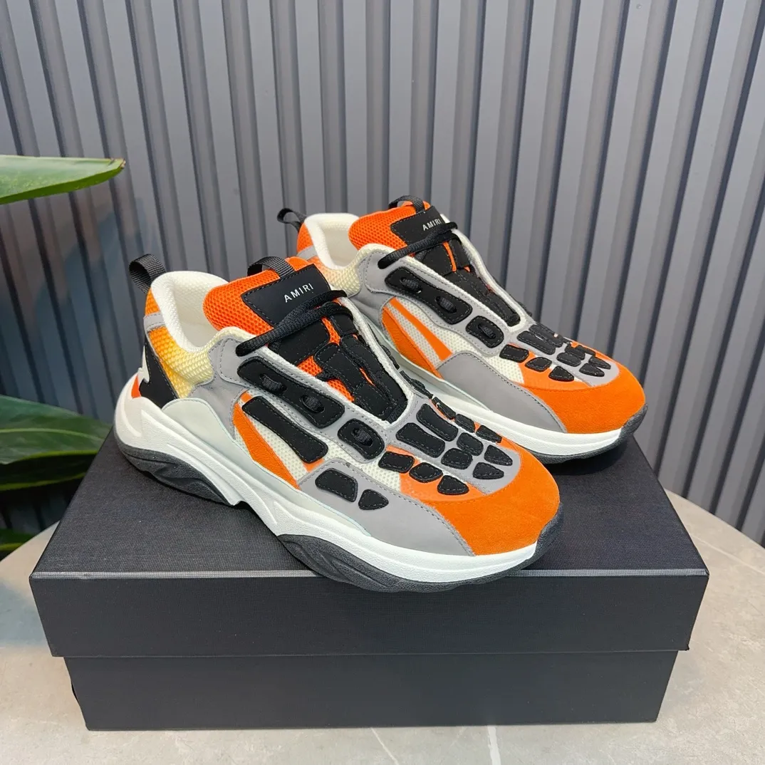 Men's shoes 💰740💰 AMIRI AMIRI fashion brand hot sale 🔥 Available all year round ✅ Official website synchronization Imported fabrics 1⃣️ vs 1⃣️ replica, original factory special original sole, 38-45 (38.45. Non-refundable)